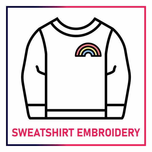 SWEATSHIRT EMBROIDERY